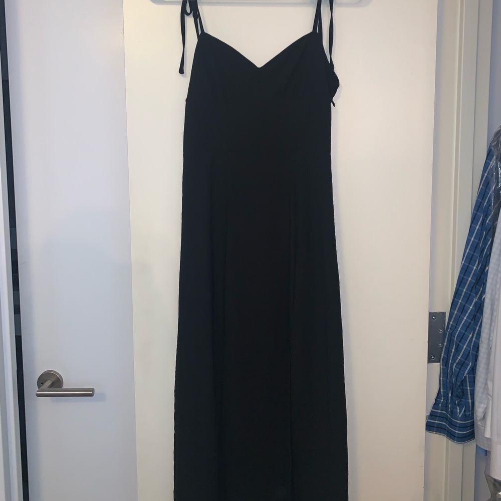 Urban Outfitters Black Midi Dress